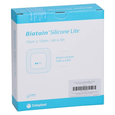 Biatain Silicone Lite Schaumverband 10x10 cm ToRa Pharma