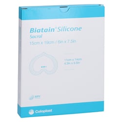 Biatain Silicone Schaumverband Sakrum klein 15x19 cm Tora Pharma