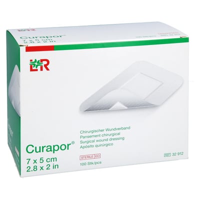 Curapor Wundverband steril chirurgisch 5x7 cm
