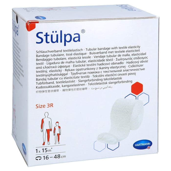 Stülpa Rolle 3R 8 cmx15 m Fuß/Arm/K.Kopf