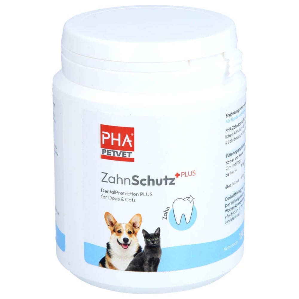 Pha ZahnSchutz Plus Pulver f.Hunde/Katzen