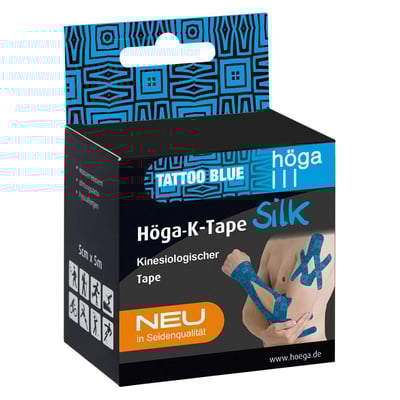 Hoega K Tape Sil Tatto Blu
