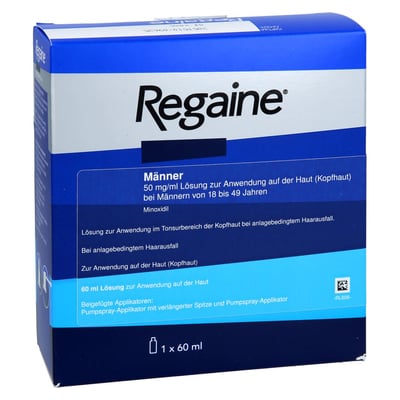 Regaine Männer 50 mg/ml Lösung zur Anwendung auf der Haut (Kopfhaut)