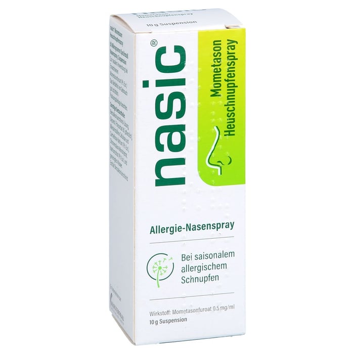 Nasic Mometason Heuschnupfenspray 50 Mikrogramm/Sprühstoß