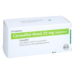 Carvedilol HEXAL 25 mg