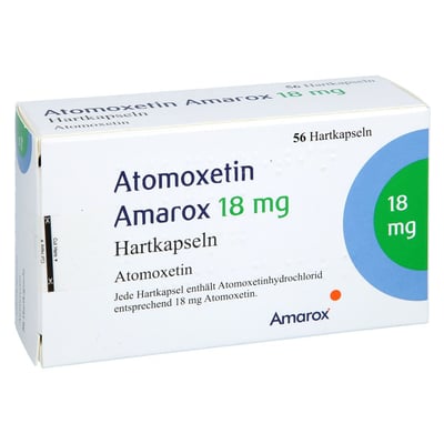 Atomoxetin Amarox 18 mg Produktbild 1