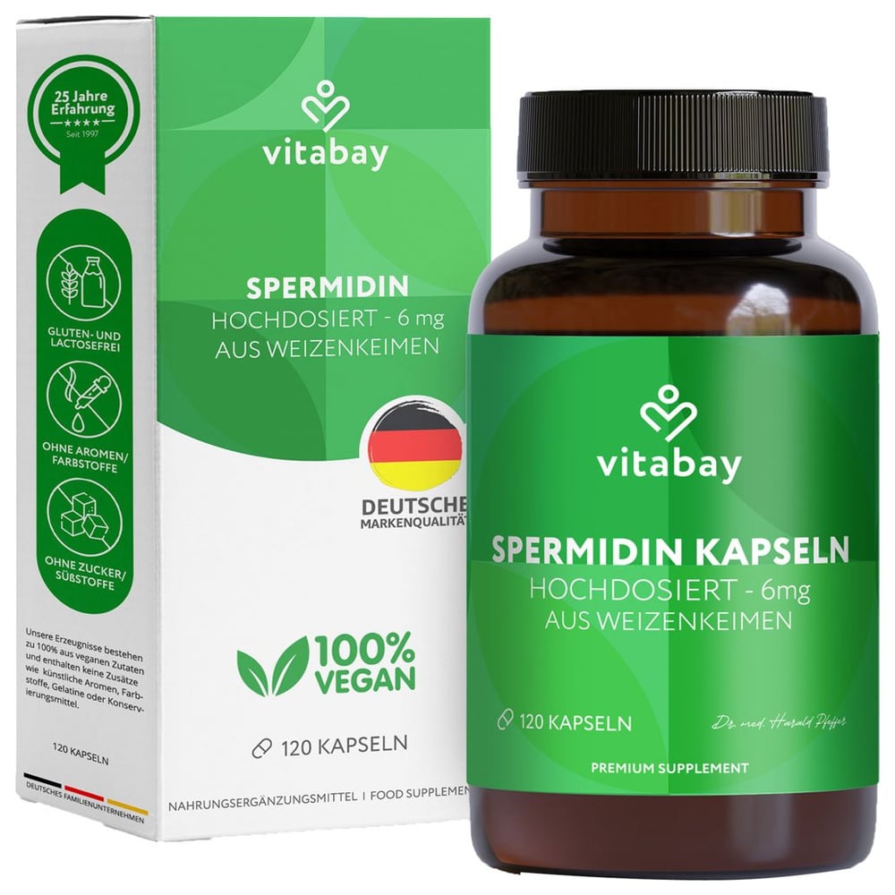 Spermidin 6 mg hochdosiert