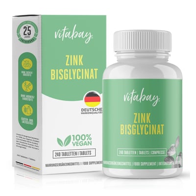 Zink Bisglycinat 25 mg hochdosiert