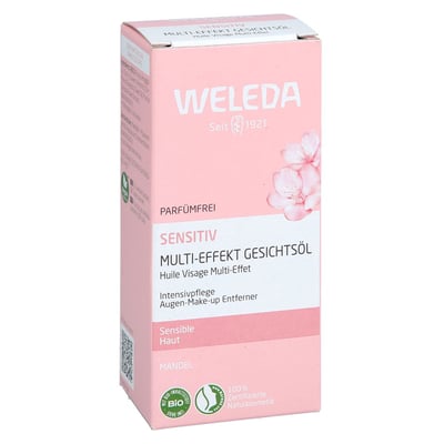 Weleda Sensitiv Multi-Effekt Gesichtsöl Mandel Produktbild 1