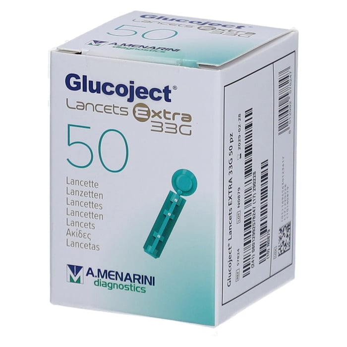 Glucoject Lancets Extra33 g Produktbild 1