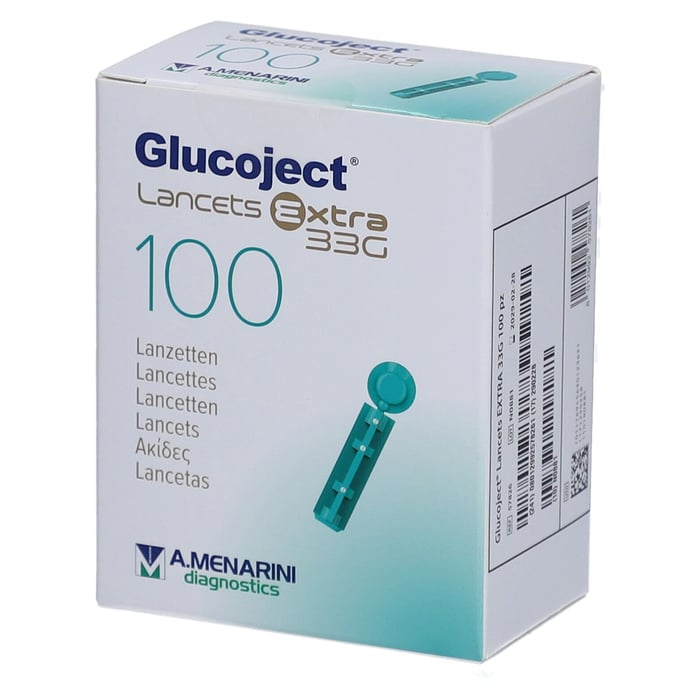 Glucoject Lancets Extra33 g Produktbild 1