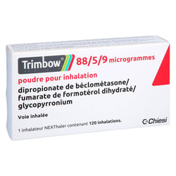 Trimbow 88/5/9 ug 120ED Pulver z. Inhalation NEXThaler