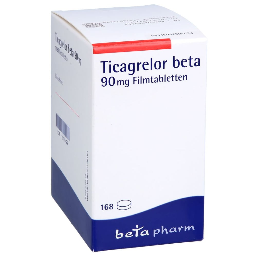 Ticagrelor beta 90 mg