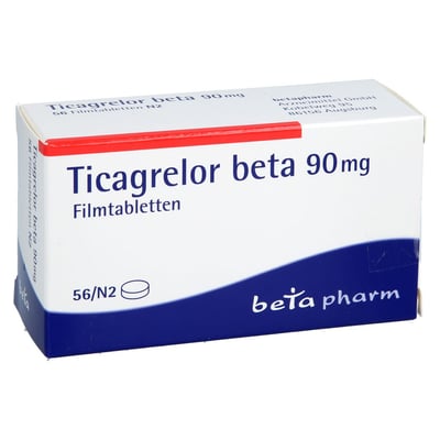 Ticagrelor beta 90 mg
