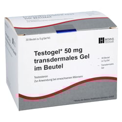 Testogel 50mg transdermales Gel