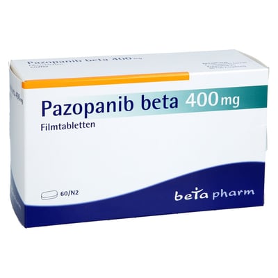 Pazopanib beta 400 mg