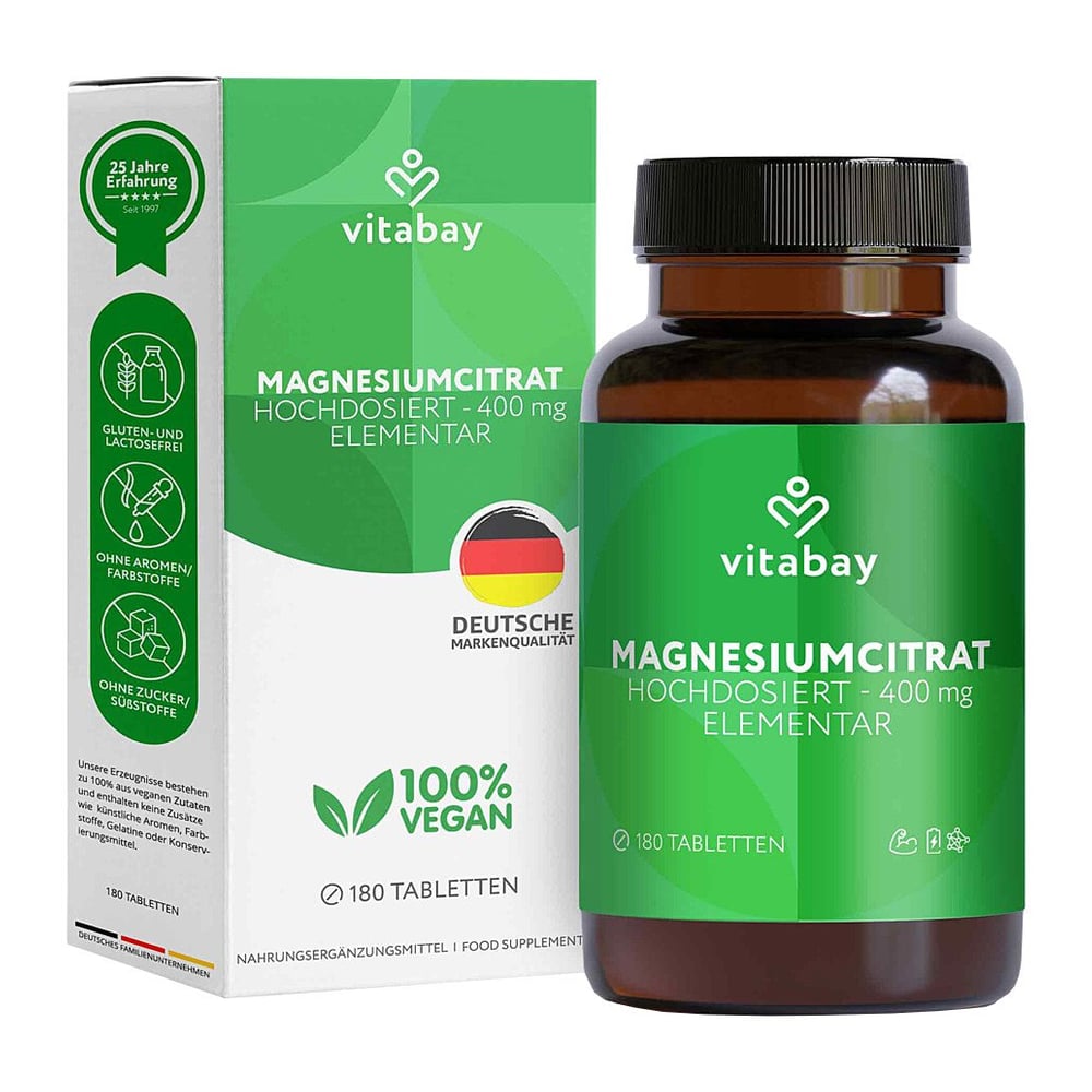 Magnesiumcitrat 200mg Hd