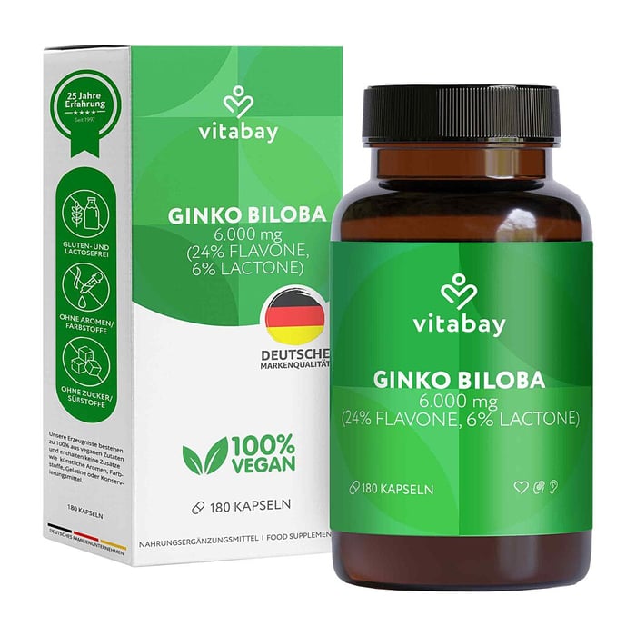Ginkgo Biloba 6000mg