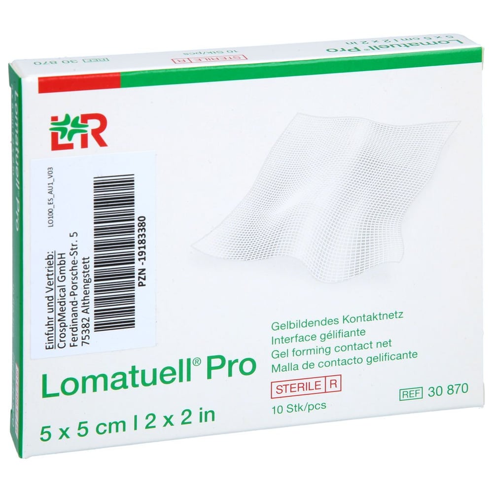 Lomatuell Pro 5x5 cm steril