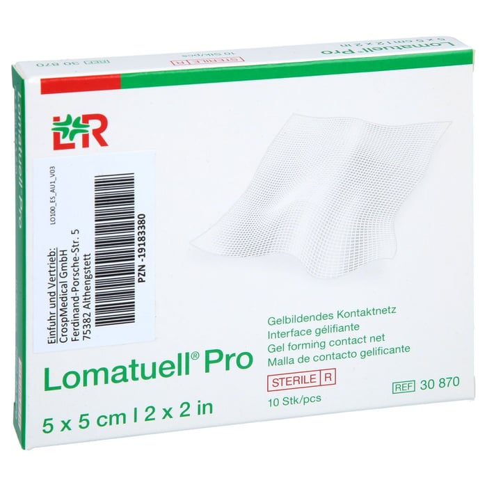 Lomatuell Pro 5x5 cm steril