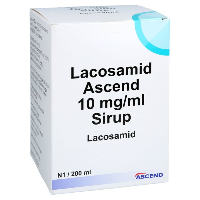 Lacosamid Ascend 10mg/ml Sirup