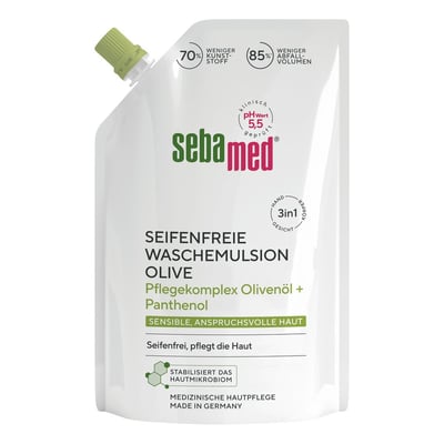 Sebamed Oliven Waschemulsion Nachfüllbeutel
