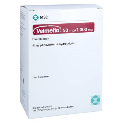 Velmetia 50 mg/1000 mg