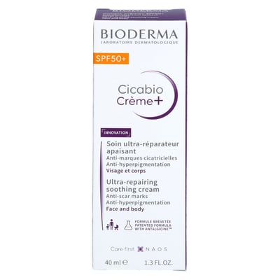 Bioderma Cicabio Creme+ Lsf 50+