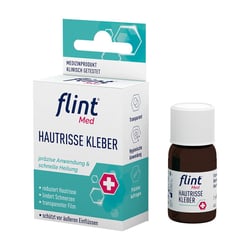 Flint Med Hautrisse Kleber