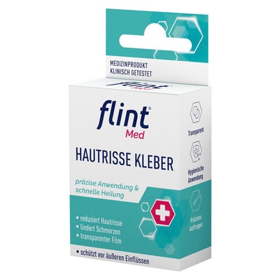 Flint Med Hautrisse Kleber