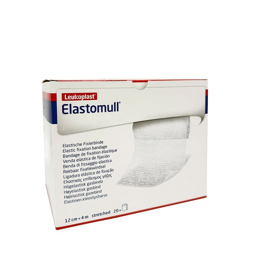Elastomull 12 cmx4 m elastisch Fixierbinde 2103 Adequapharm Produktbild 1