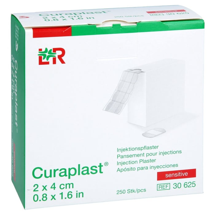 Curaplast Inj.-Pflaster sensitiv 2x4 cm