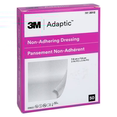 Adaptic 7,6x7,6 cm feuchte Wundauflage 3m 2012 ToRa Pharma