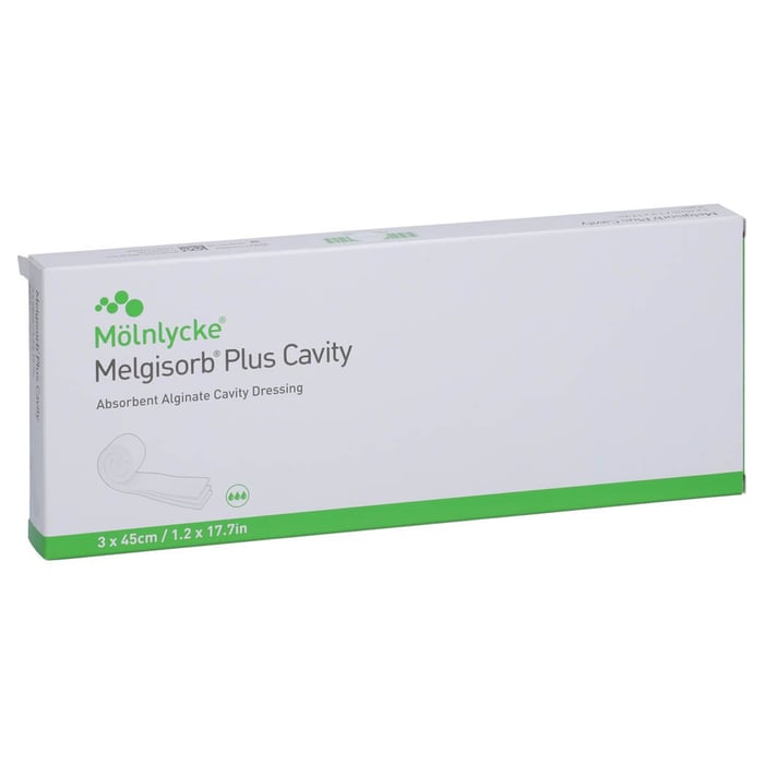 Melgisorb Plus Cavity Alginat 3x45 cm Tamponade