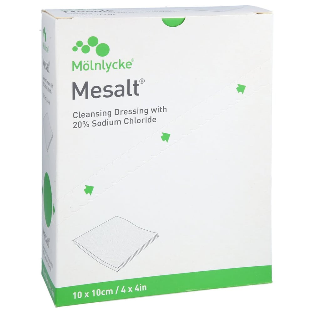 Mesalt Kompressen 10x10 cm