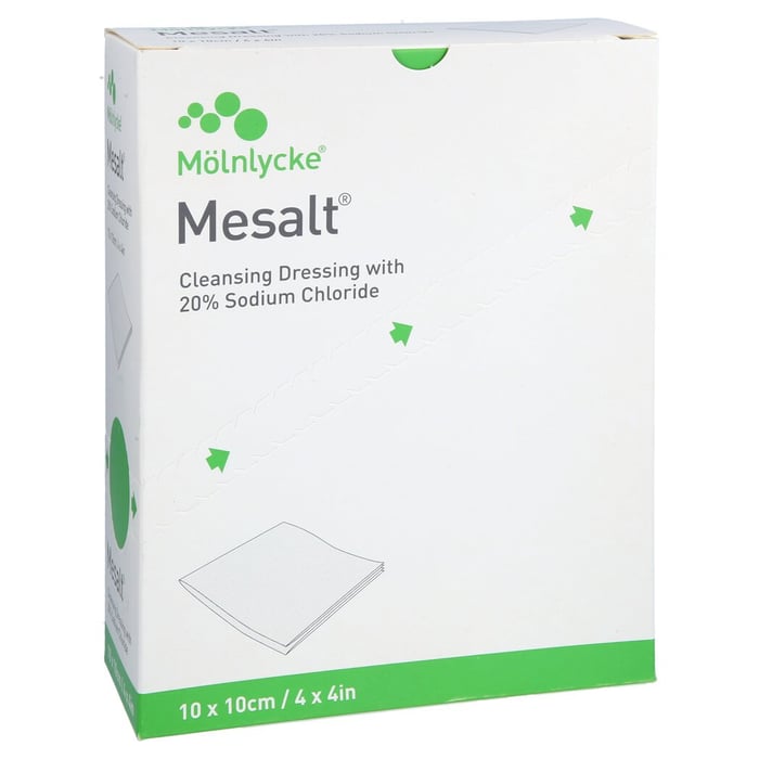 Mesalt Kompressen 10x10 cm