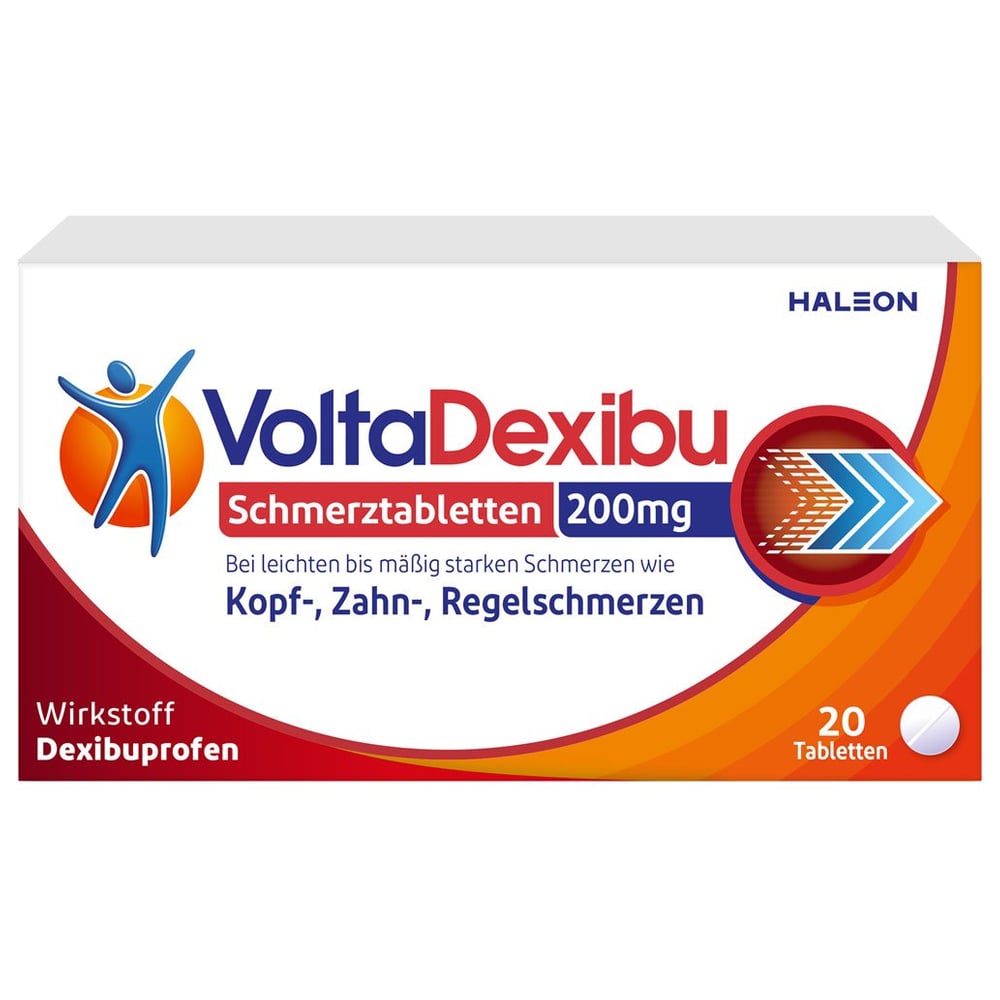 VoltaDexibu Schmerztabletten 200 mg