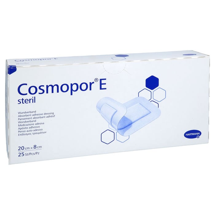 Cosmopor E steril Wundverband 8x20 cm