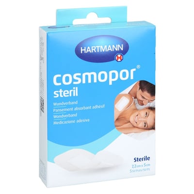 Cosmopor steril Wundverband 5x7,2 cm