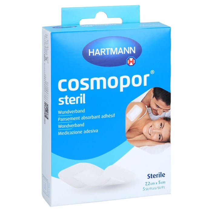 Cosmopor steril Wundverband 5x7,2 cm