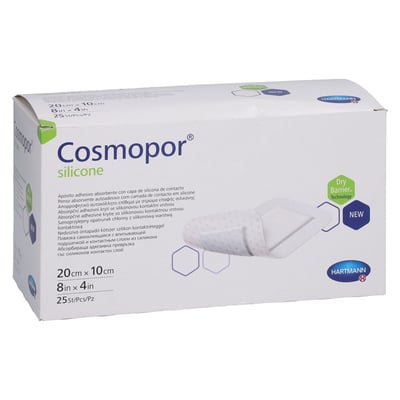 Cosmopor silicone Wundverband 10x20 cm