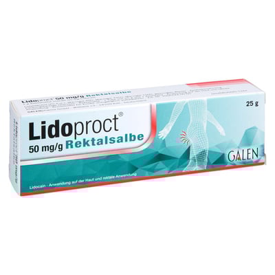 Lidoproct 50 mg/g Rektalsalbe