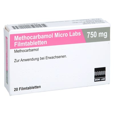 METHOCARBAMOL Micro Labs 750 mg Filmtabletten