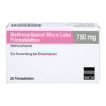 METHOCARBAMOL Micro Labs 750 mg Filmtabletten