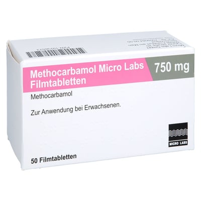 METHOCARBAMOL Micro Labs 750 mg Filmtabletten