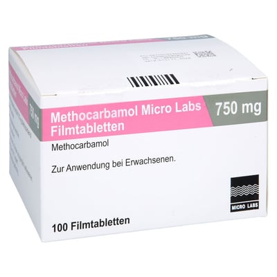 METHOCARBAMOL Micro Labs 750 mg Filmtabletten