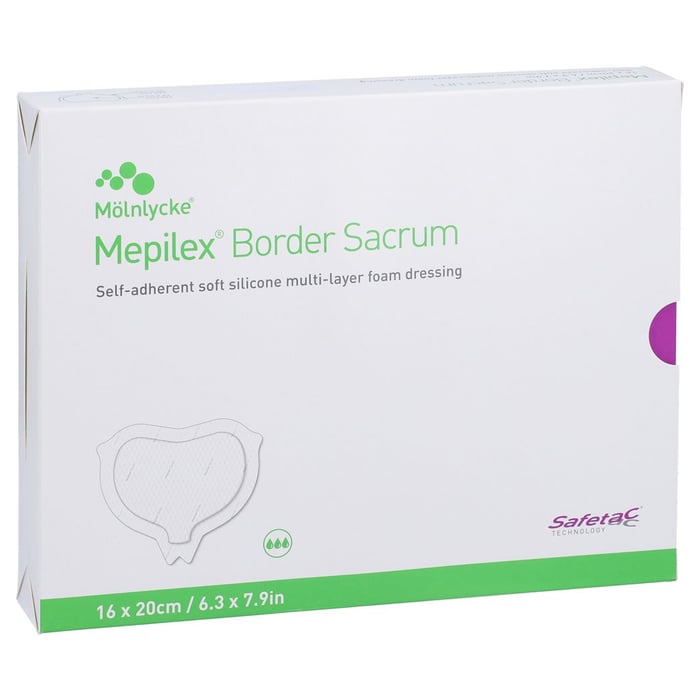 Mepilex Border Sacrum Schaumverb.16x20 cm steril