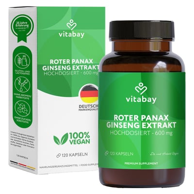 Roter Panax Gins Ext600mg