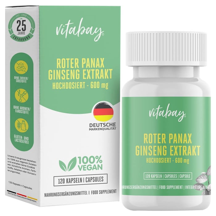 Roter Panax Gins Ext600mg