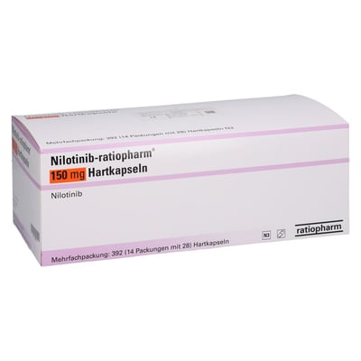 Nilotinib-ratiopharm 150 mg Produktbild 1